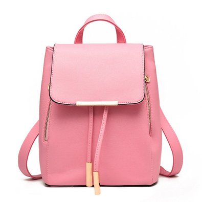 Semli Women Soft Leather Lovely Backpack Cute Schoolbag Shoulder Bag