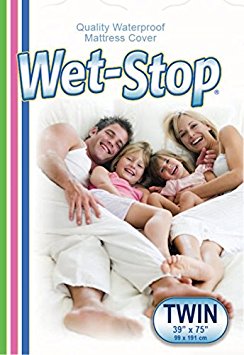Wet-Stop Twin Waterproof Mattress Cover Bed Protector Incontinence Products Solutions For Adults And Children