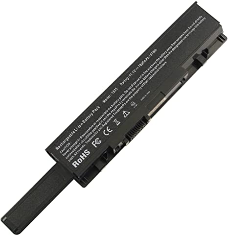 ASUNCELL 7800mAh Laptop Battery for Dell 1535 1536 1537 1555 1557 1558 PP33L PP39L Series A2990667 WU946 WU960 WU965 MT276 MT264 KM905 PW773 KM904 KM887 KM958 312-0701