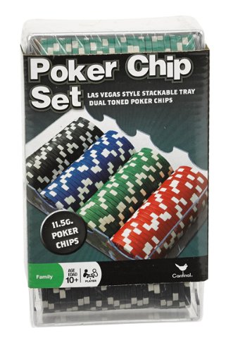 100 Ct. Poker Chips Set 11.5 gram (styles will vary)
