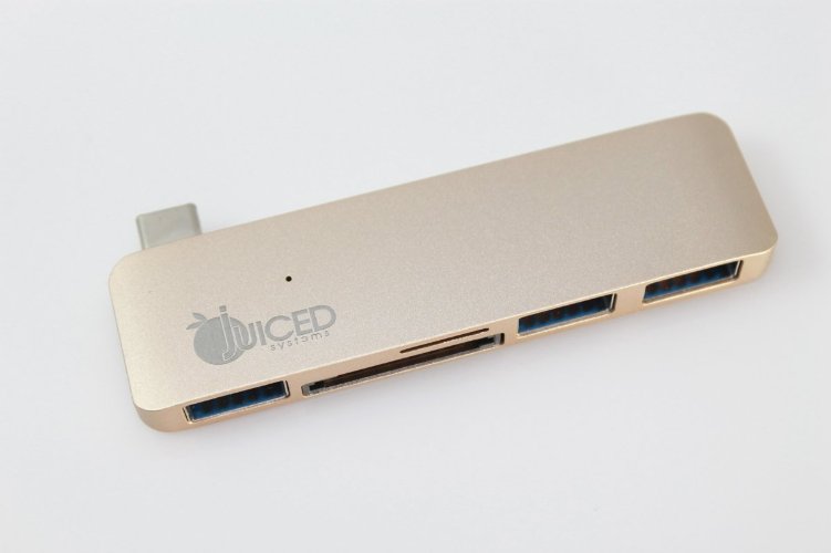 Juiced Systems USB-C 12quot Macbook 5-in-1 Adapter