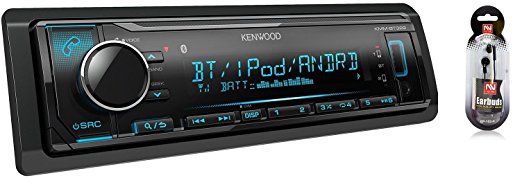 Kenwood KMM-BT322 Bluetooth USB MP3 WMA AM/FM Digital Media Player Dual Phone Connection Pandora Car Stereo Receiver