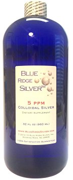 SALE 30% OFF!! - Blue Ridge Silver - 32 oz Colloidal Silver