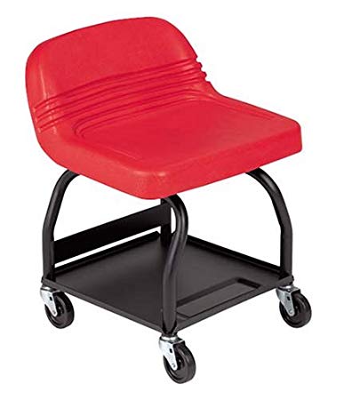 Whiteside Mfg HRS-R High Rise Padded Seat - Red