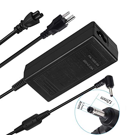 45W AC Adapter Charger for Lenovo-IdeaPad-100S 100 110 110S 120 120S 310 320 510 510S 520 710S Chromebook-N22 N23 N42 Yoga 710 Flex 4 5   Power Cord
