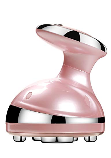 Portable Shaping Massager Rechargeable Frequency Shaping Equipment with Ultrasonic RF System to Shape Your Legs Arms Lower Abdomen - Pink