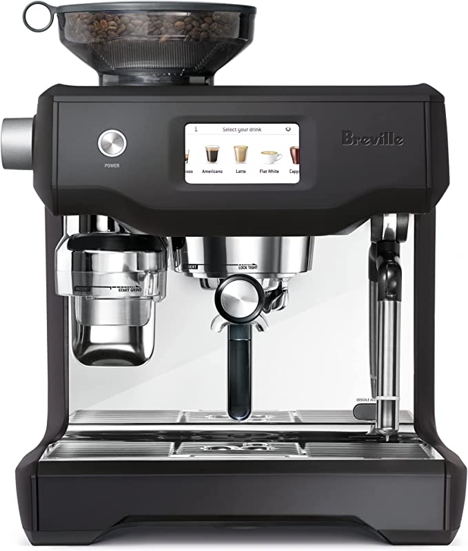 Breville Oracle Touch Espresso Machine, Black Truffle