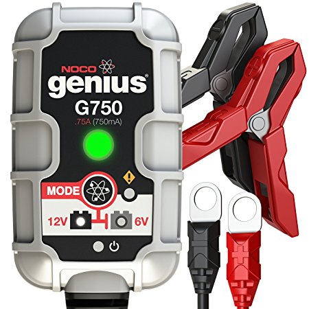 NOCO Genius G750UK 6V/12 .75A UltraSafe Smart Battery Charger