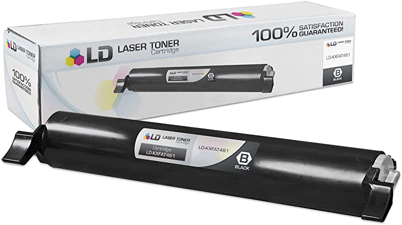 LD Compatible Toner Cartridge Replacement for Panasonic KX-FAT461 (Black)