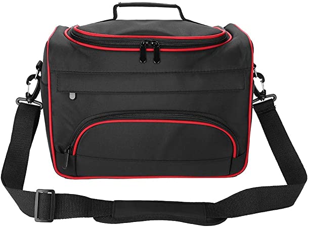 Hairdressing Tool Kit, Fashion Avant-garde Large Capacity Pro Hairdressing Hair Equipment Salon Tool Carrying Bag Travel Storage Case Bag (Black)