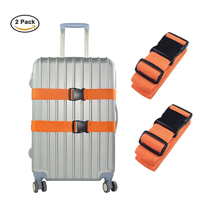 Luggage Strap, WeBravery Luggage Straps Suitcase Belt Travel Accessories