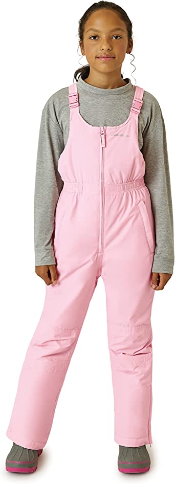 Eddie Bauer Kids' Snow Bib - Insulated Waterproof Snow Ski Pant Overalls For Boys And Girls (3-16)