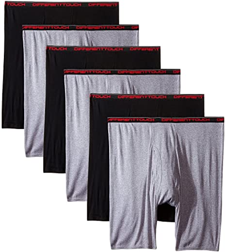 6 Men's Big & Tall USA Classic Design Boxer Briefs Underwear