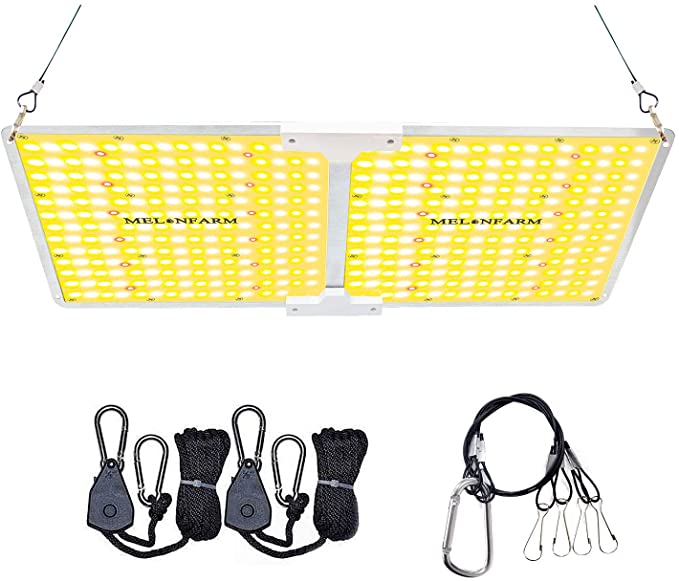 MELONFARM 2000W LED Grow Light, Compatible with Samsung LM301B Diodes & MeanWell Driver， High Performance Full Spectrum for Indoor Plants Veg & Bloom, for 3 x 3 ft Grow Tent