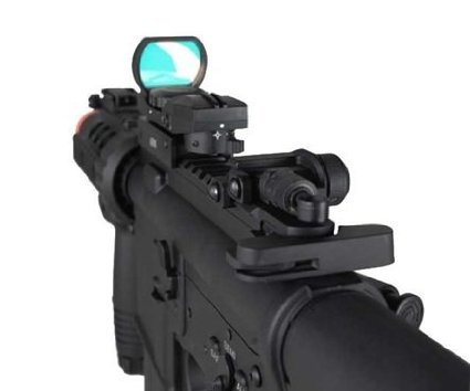 Red Dot Sight Tubeless Open Reflex Design Sight with Weaver-Picatinny Rail Base Mount