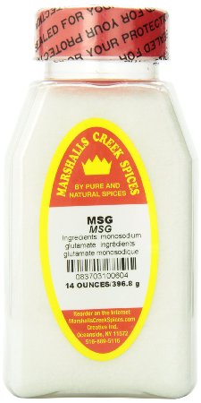 Marshalls Creek Spices Msg, 14 Ounce