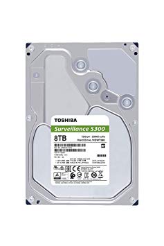 Toshiba HDWT380UZSVA 8TB S300 3.5" Surveillance Hard Drive