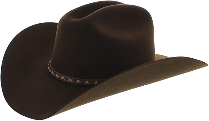 Justin Men's Plains 2X Wool Felt Cowboy Hat - Jf0242 Plns