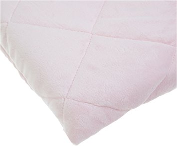 Carters Velour Playard Fitted Sheet, Pink (Discontinued by Manufacturer)