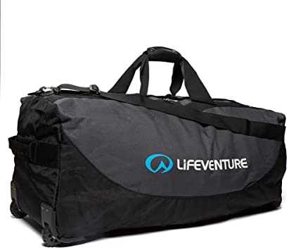 Lifeventure Unisex Adults (Black/Charcoal) Expedition Duffle 120L Wheeled, One Size