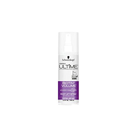 Schwarzkopf Essence Ultime Biotin Volume Hair Root Lift Spray, 6.8 Ounce