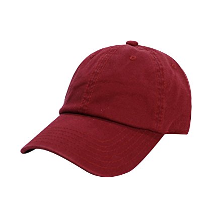 ChoKoLids Cotton Dad Hat Adjustable Blank Cap Low Profile Unstructured Polo Style