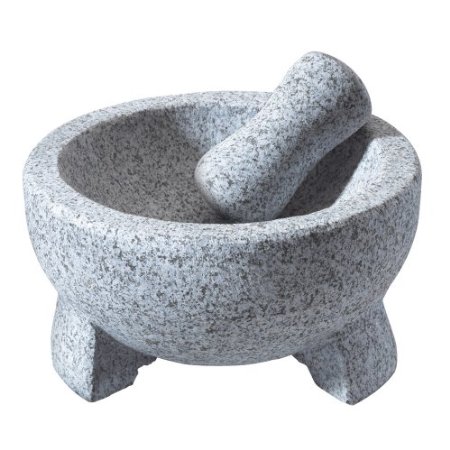 Vasconia 4-Cup Granite Molcajete Mortar and Pestle