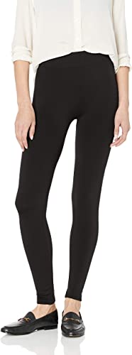 MUK LUKS Womens Women's Solid Fleece Leggings Hosiery