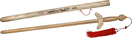 BladesUSA SW-041 Martial Art Hardwood Tai Chi Sword 38.5-Inch Overall