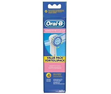 Oral-B Sensitive Clean Brush Heads In Pack of 4