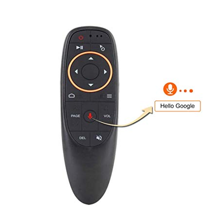 WeChip G10 Voice Remote Air Remote Control 2.4G Wireless 6 Axis Gyroscope for PC Android TV Box