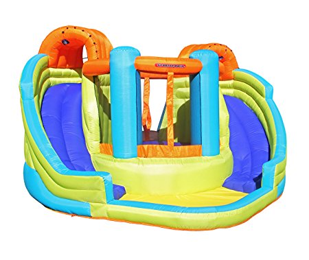 Sportspower Double Slide & Bounce Inflatable Water Slide