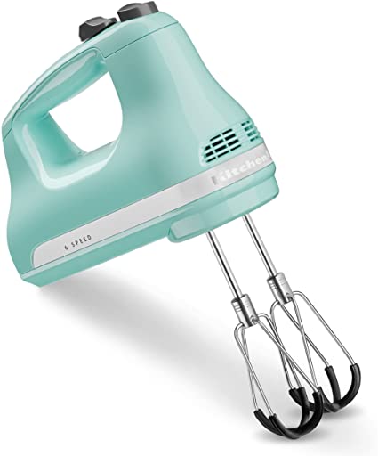 KitchenAid KHM6118IC 6 Speed Hand Mixer with Flex Edge Beaters