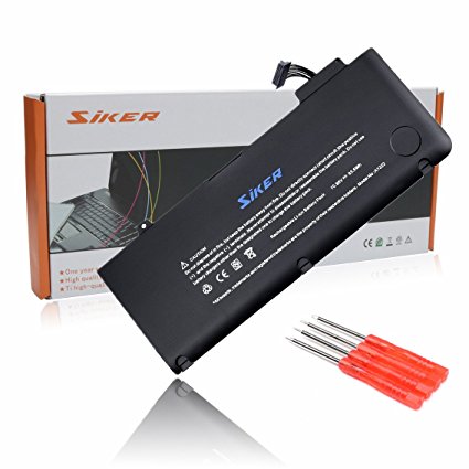 SIKER® 10.95V New Laptop A1322 A1278 Battery (2009 2010 2011 2012 Version)for Apple Macbook Pro 13# Mb990ll/a Mb991ll/a