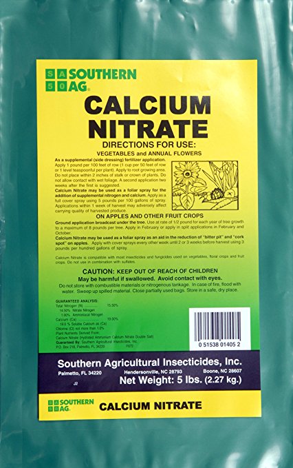 Southern Ag Calcium Nitrate - 5 Pound Bag