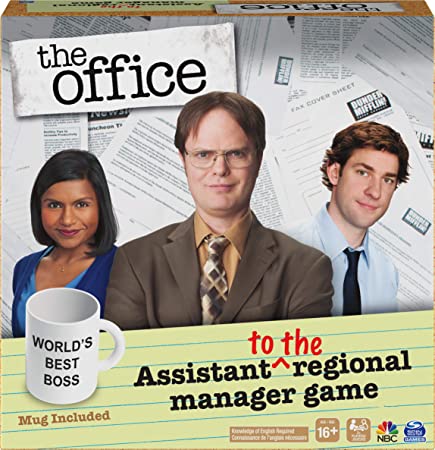 Spin Master Games The Office TV Show, Assistant to The Regional Manager Party Game, for Adults and Teens Ages 16 and up