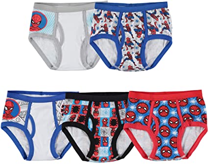 Marvel Little Boys' Spiderman Five-Pack of Briefs