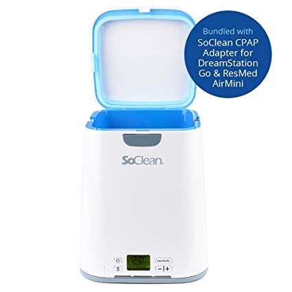 SoClean 2   DreamStation Go/ResMed AirMini Adapter (SoClean 2 CPAP Cleaner and Sanitizer Bundle with Free Adapter)