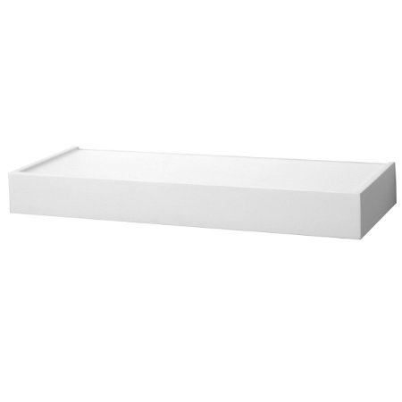 John Sterling 0140-24WT Floating Shelf 24-Inch White