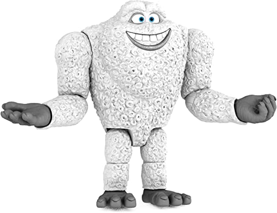 Disney Pixar Monsters, Inc. Abominable Snowman Action Figure 8-in Tall, Posable with Authentic Detail, Collectible Movie Toy, Kids Gift Ages 3 Years Old & Up
