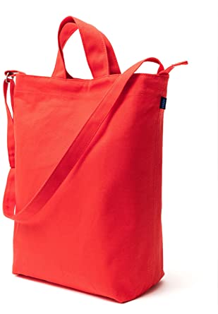 BAGGU Duck Bag Canvas Tote, Essential Everyday Tote, Spacious and Roomy