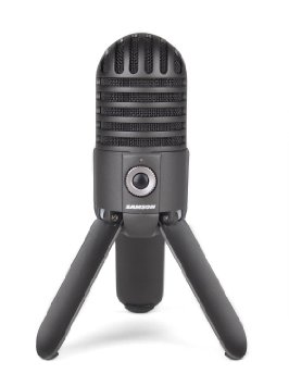 Samson Meteor Mic USB Studio Microphone Titanium Black