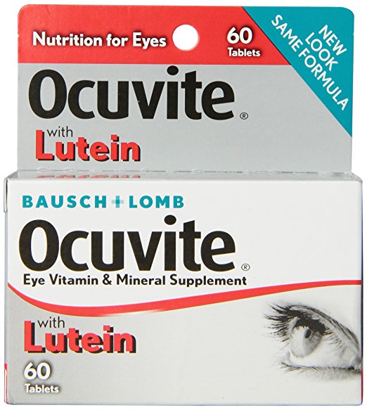 Ocuvite Vitamin and Mineral Supplement Tablets, 60 Count