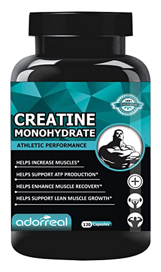 Adorreal Creatine Monohydrate -120 Capsules