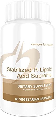 Designs For Health - Stabilized R-Lipoic Acid Supreme 60 capsules