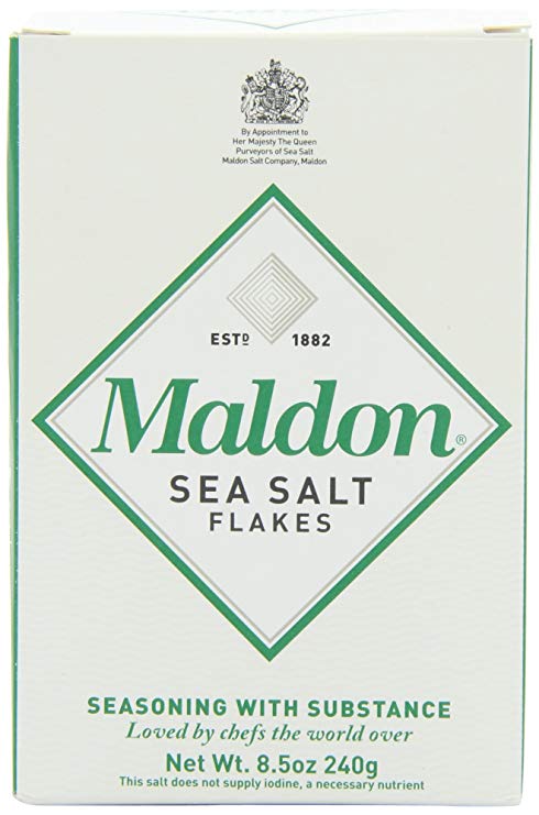 Maldon Sea Salt Flakes, 8.5 Ounce Boxes (Pack of 2)