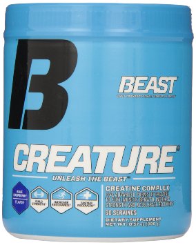 Beast Sports Nutrition Creature 60 Servings, Blue Raspberry, 300 Gram