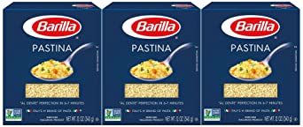 Barilla Pastina Pasta, 12 oz (Pack of 3)