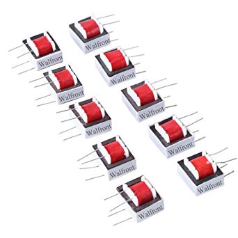 10Pcs Audio Transformers 600:600 Ohm 1:1 EI14 Isolation Transformer