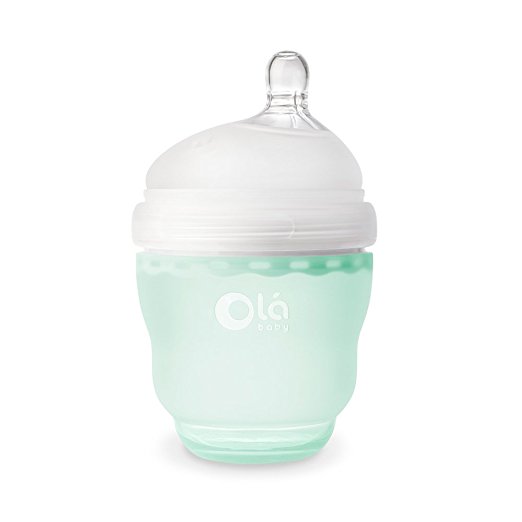 Olababy Gentle Baby Bottle (4oz, Mint)